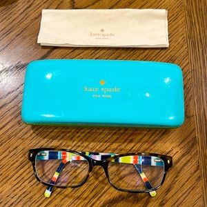 Kate Spade Lucyann Plastic Frame in Tortoise